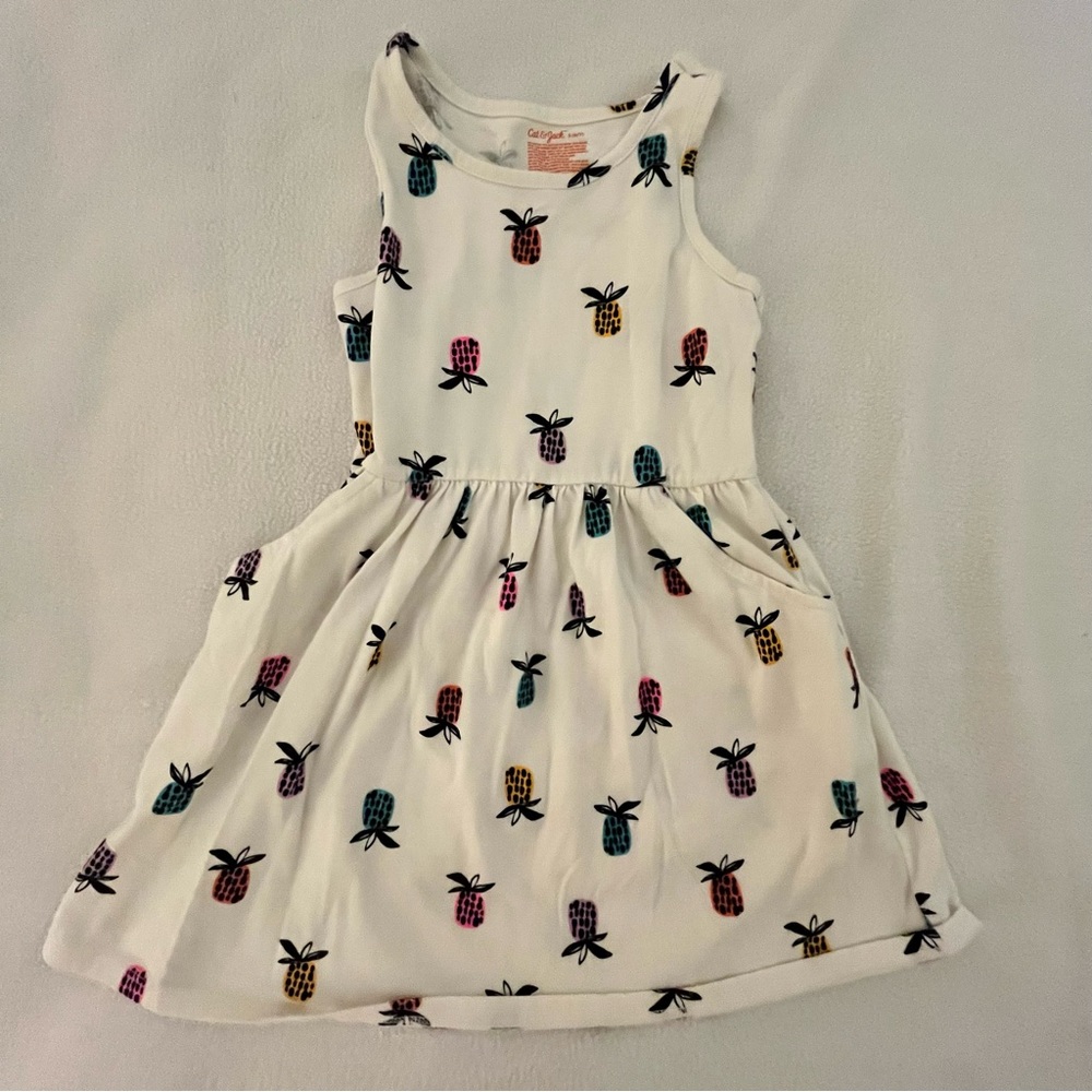 Cat & Jack Pineapple Print Dress